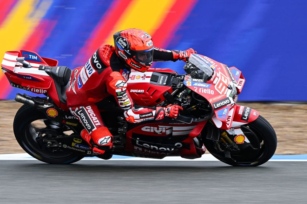 MotoGP Spanish GP: Marc Marquez beats Johann Zarco to pole at wet Jerez