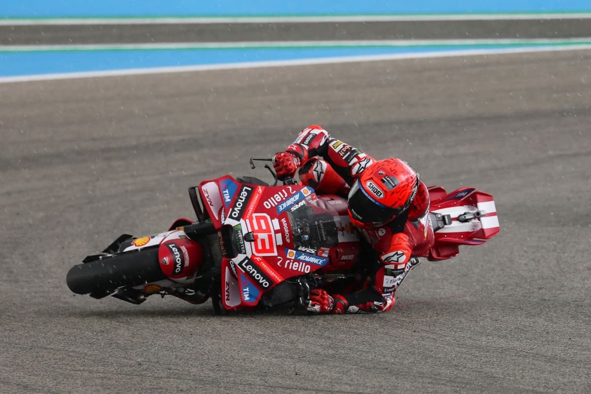 Marc Marquez shrugs off controversy over pitlane entry in Spanish MotoGP sprint