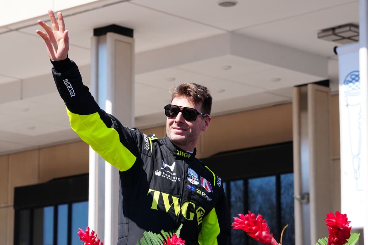 Will Power says father wrestling gunman was "just another day"