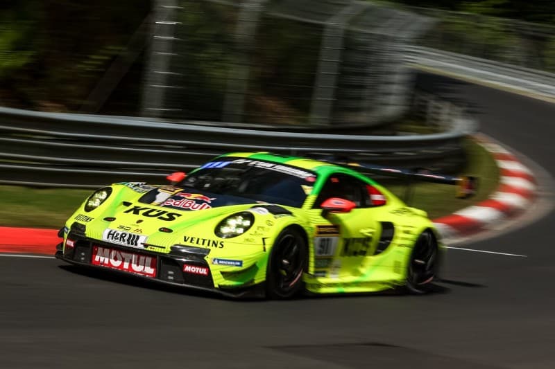 Manthey's 'Grello' Porsche out of Nurburgring 24 Hours after early crash