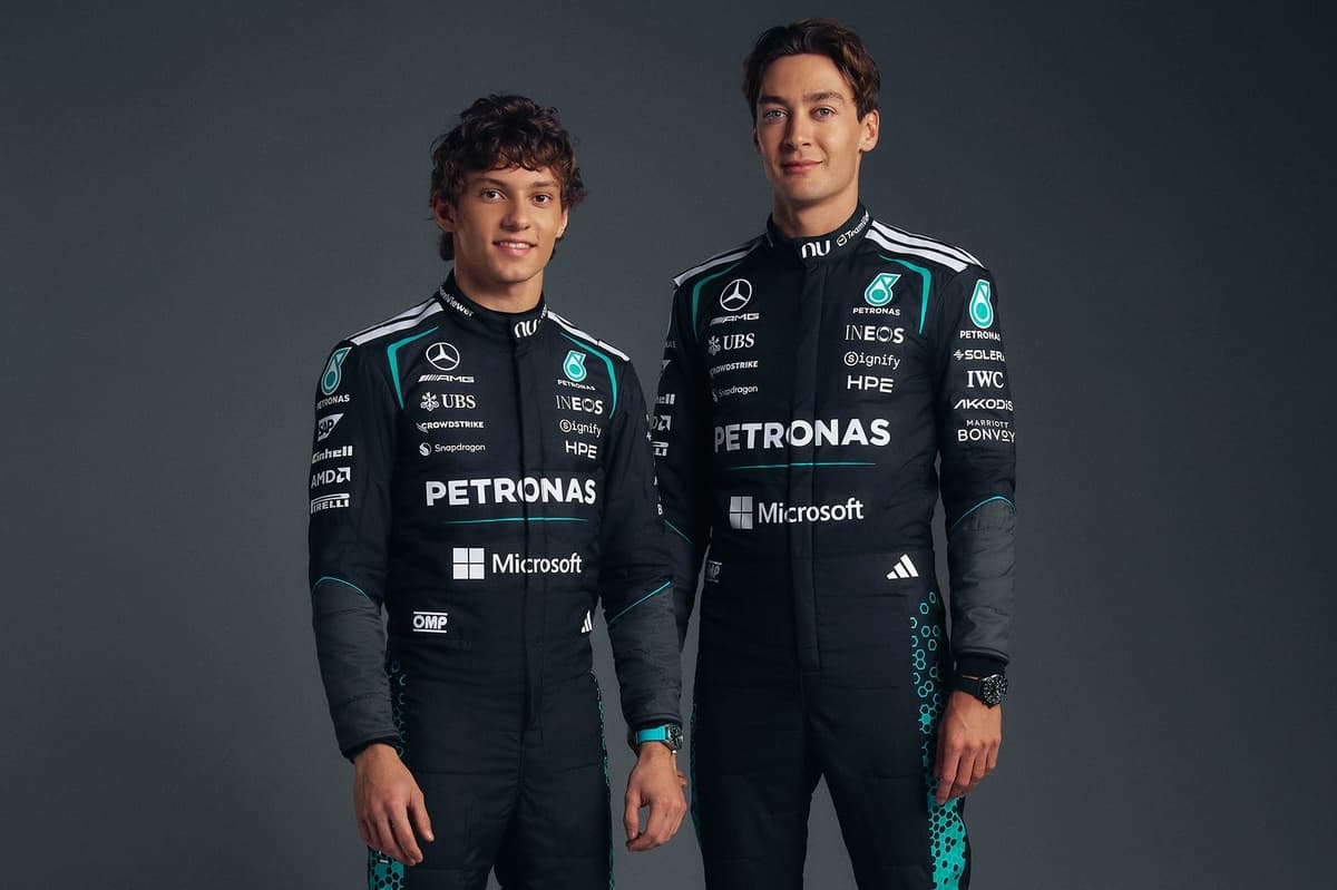 George Russell praises Kimi Antonelli’s “perfect start” as Mercedes title battle heats up