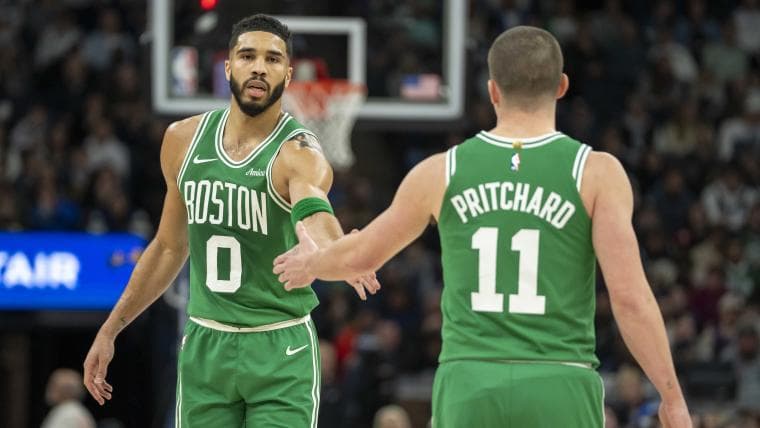 Jayson Tatum Praises Teammate's Shocking Transformation Into NBA Star