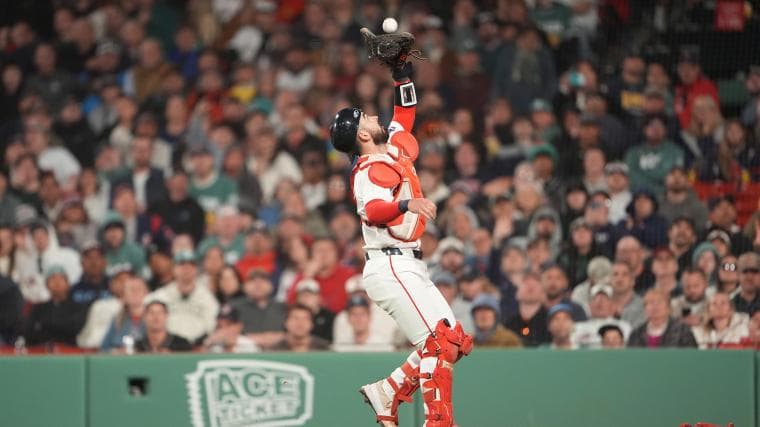 Red Sox's Connor Wong Shares Injury Update After Bizarre Play