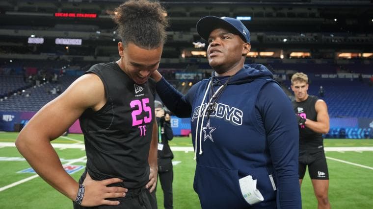 Patriots Mock Draft Trade With Cardinals Targets 1,773-Yard Pass Catcher To Support Drake Maye