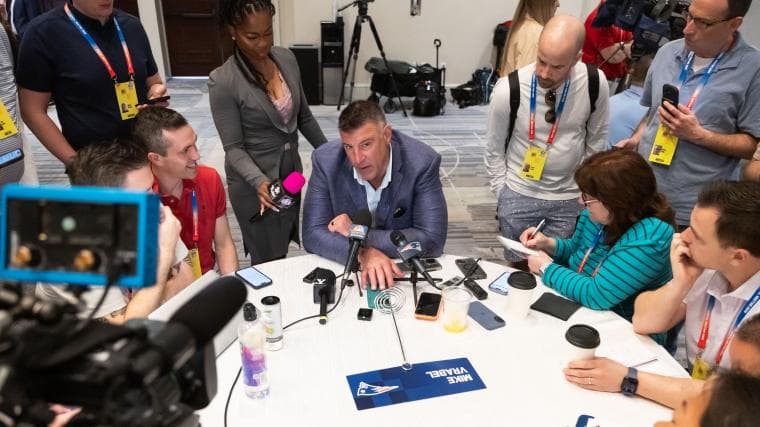 Mike Vrabel Vows Patriots Will Get 'Best Version Of Me Going Forward'