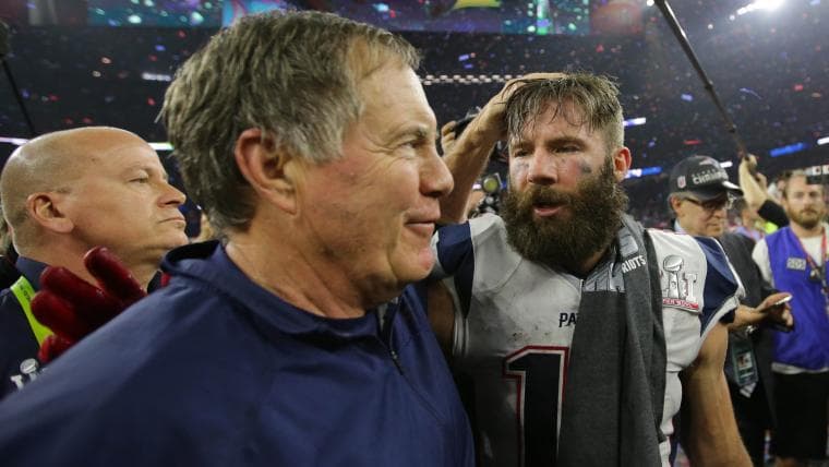 Julian Edelman Makes His Thoughts On Hall Of Fame Clear After Bill Belichick Snub