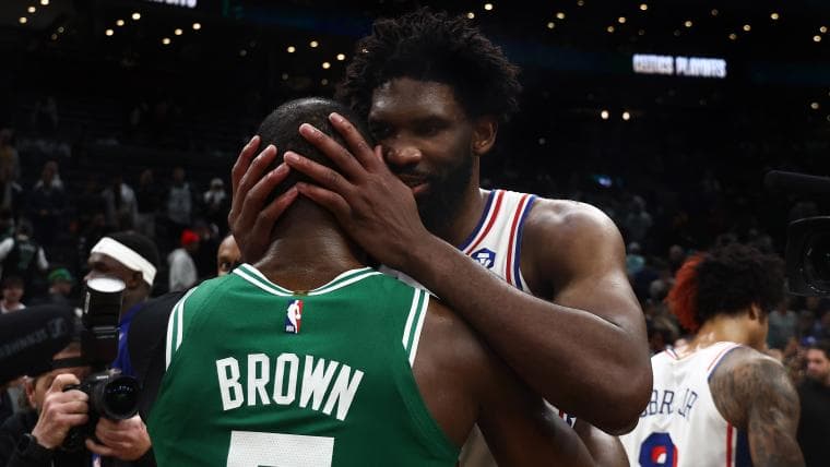Jaylen Brown Calls Out Joel Embiid For Flopping, 'Getting Extra Calls' After Celtics Elimination