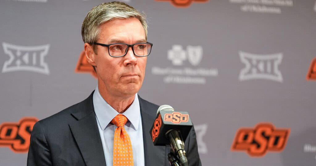 Chad Weiberg confirms Oklahoma State not opting in to credit line through Big 12 private capital deal