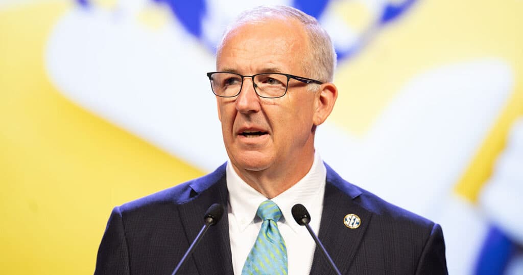 Greg Sankey calls for ‘defined period of eligibility’ after NCAA discusses age-based concept