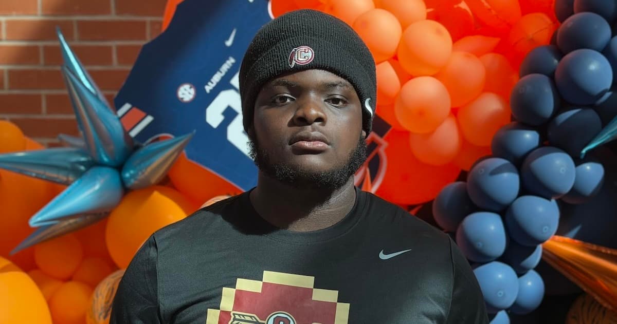 Peach State OL Jaylon Moore commits to Auburn: ‘It feels like home’