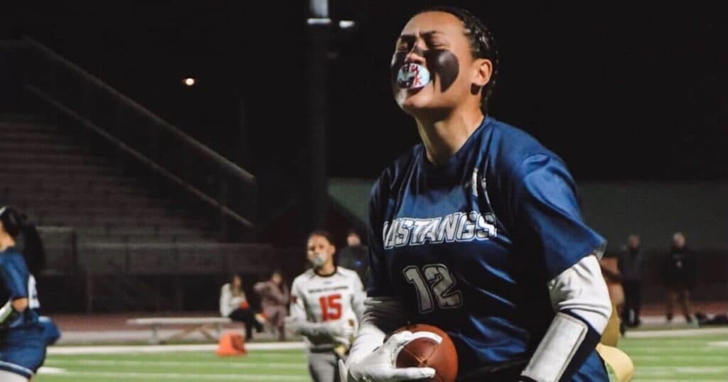 Nevada high school girls flag football athlete commits to Nebraska