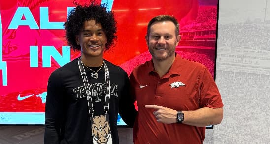 WR Darion Moseley commits to Arkansas: ‘When you know you’re wanted, that’s what did it.’