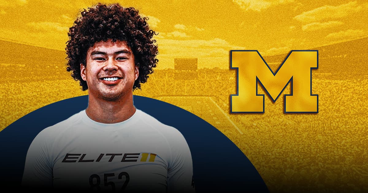 Four-star quarterback Kamden Lopati flips commitment from Illinois to Michigan