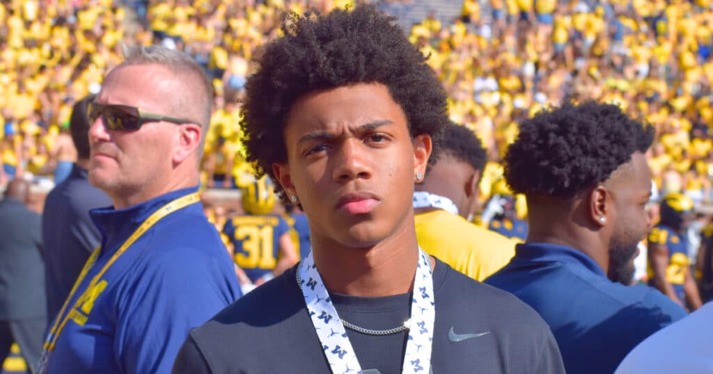 Legacy recruit Charles Woodson Jr. chooses Michigan: Son of Heisman winner joins 2027 class