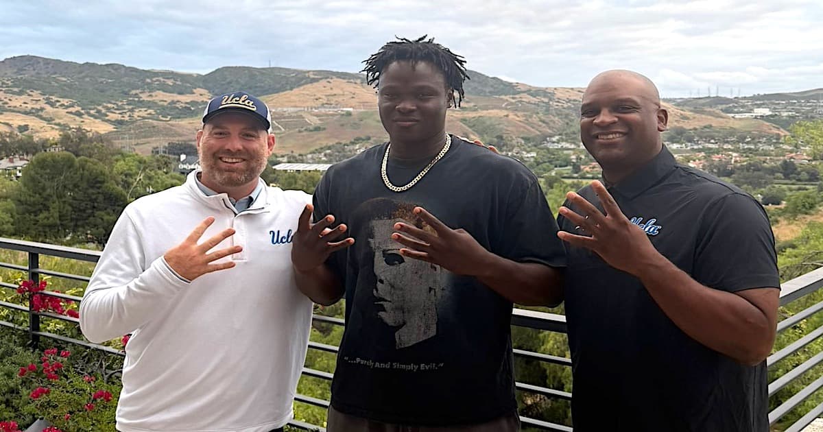 Fast rising edge Godschoice Eboigbodin commits to UCLA, breaks down decision