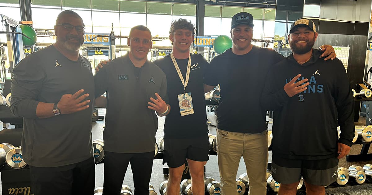 LB Cain Brackney Headed West with Commitment to UCLA