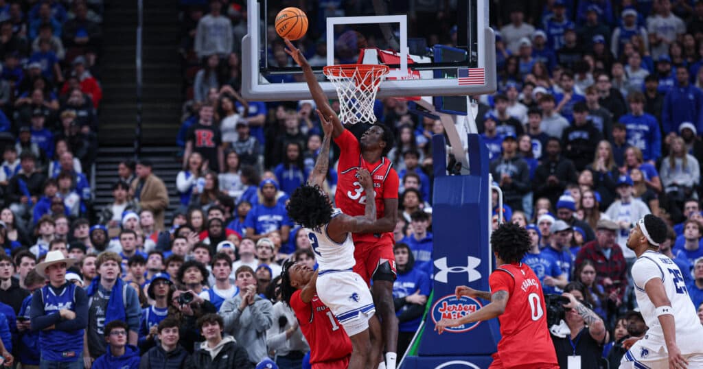 Rutgers C Baye Fall enters NCAA transfer portal.