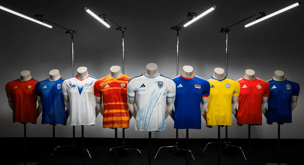 📸 10 new kits for 'smaller' nations! Gift from UEFA and Adidas 🇪🇺