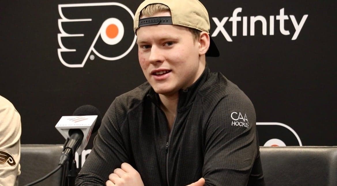 Matvei Michkov Displays Personality & a Hunger to be Better in Flyers Exit Interviews