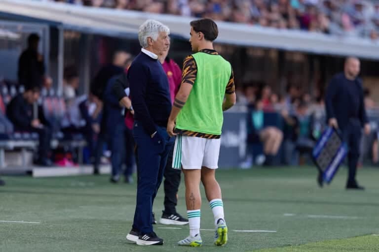 Gasperini: “Dybala? I’d be happy to have him next year.”
