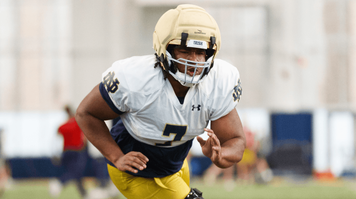Charlie Partridge Praises Newcomers Along The Notre Dame Defensive Line