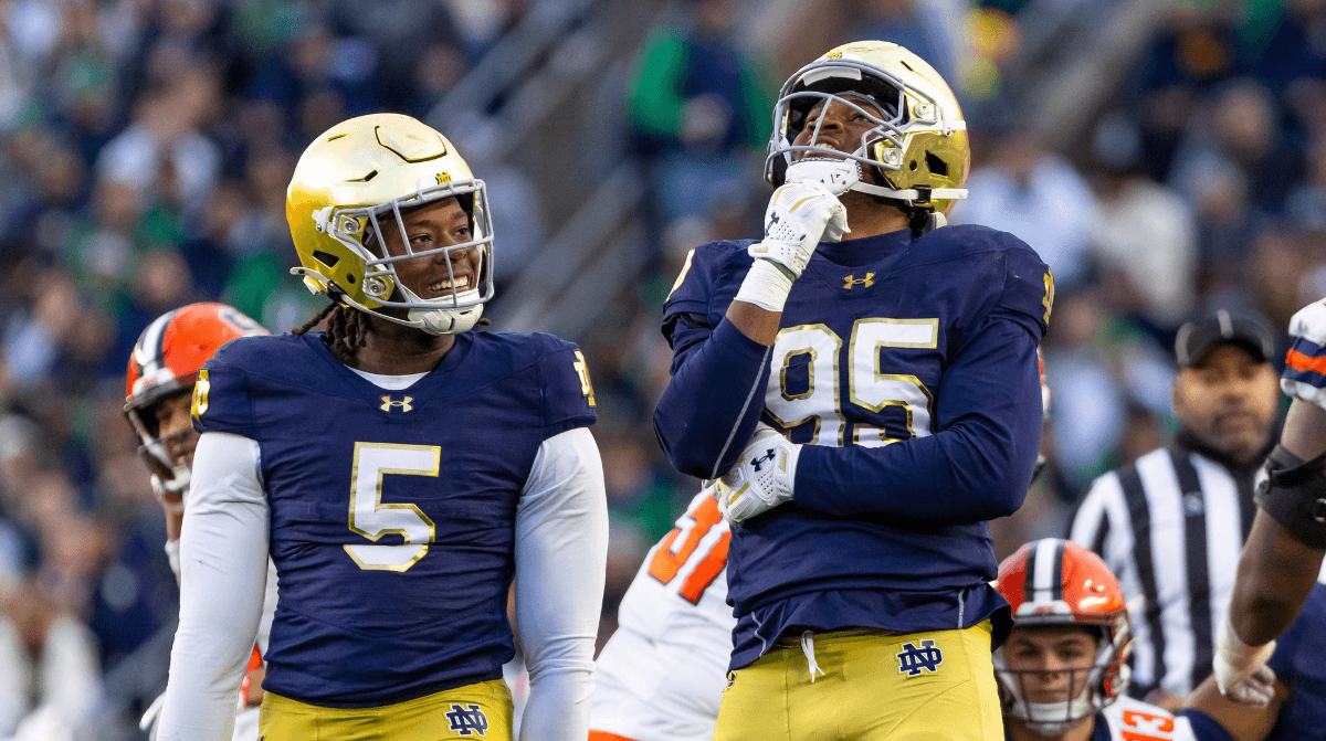 Notre Dame's Bryce Young Is Fine Tuning The Details To Become An Elite Pass Rusher