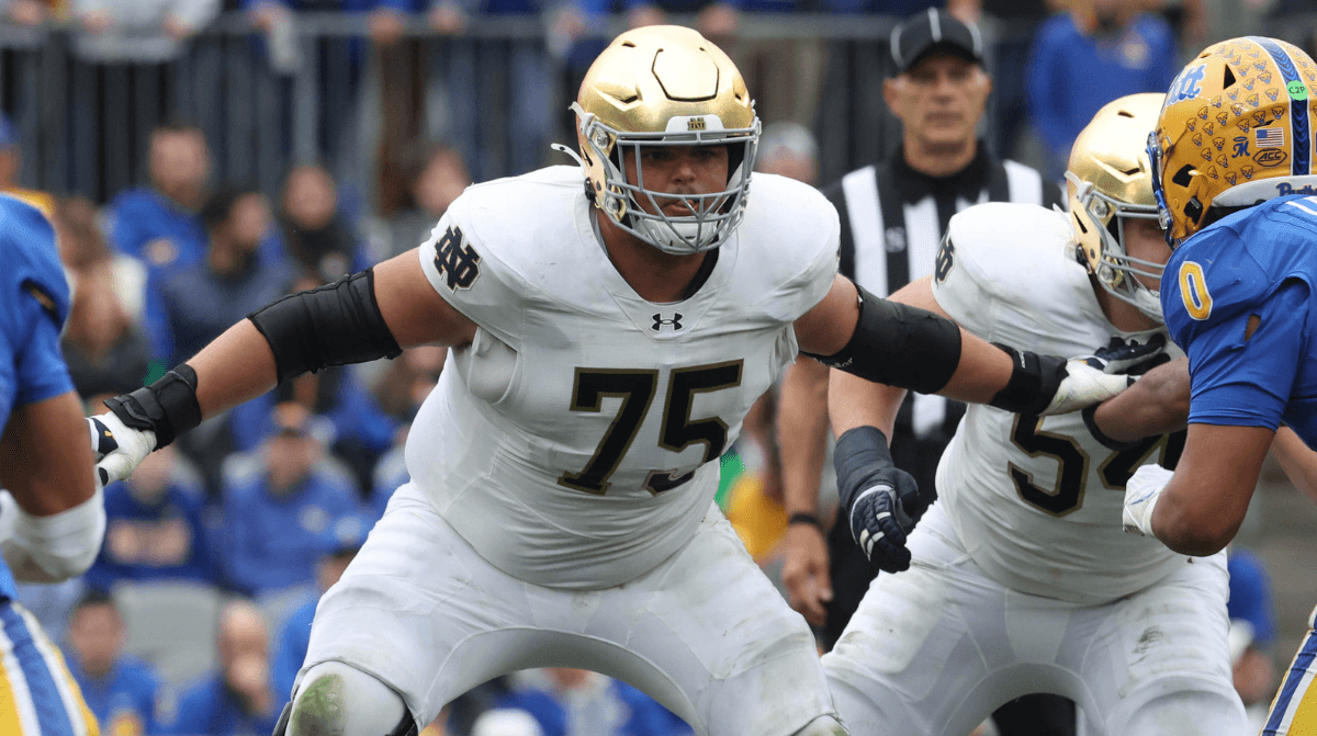 Notre Dame Right Guard Sullivan Absher Leaning On 2025 Experience For Growth In 2026