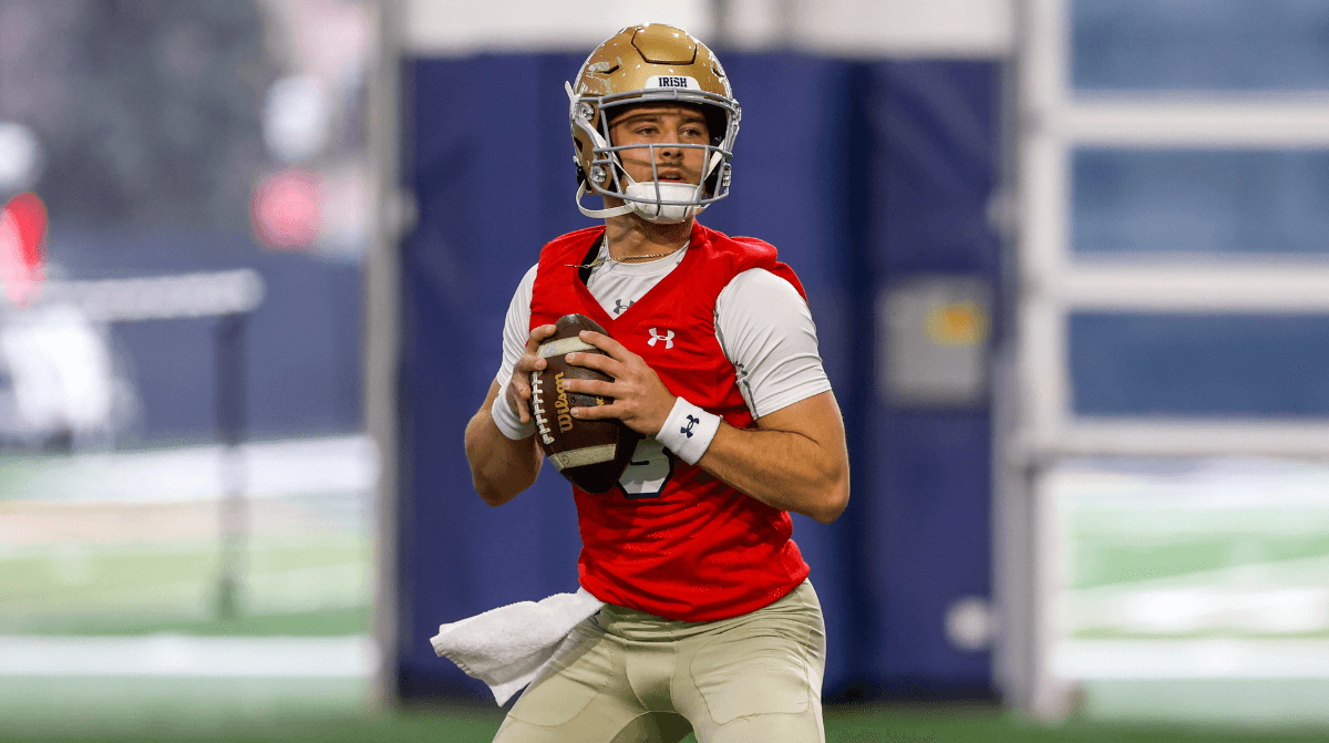Notre Dame Spring Practice Report: Quarterbacks Shine In Jersey Scrimmage