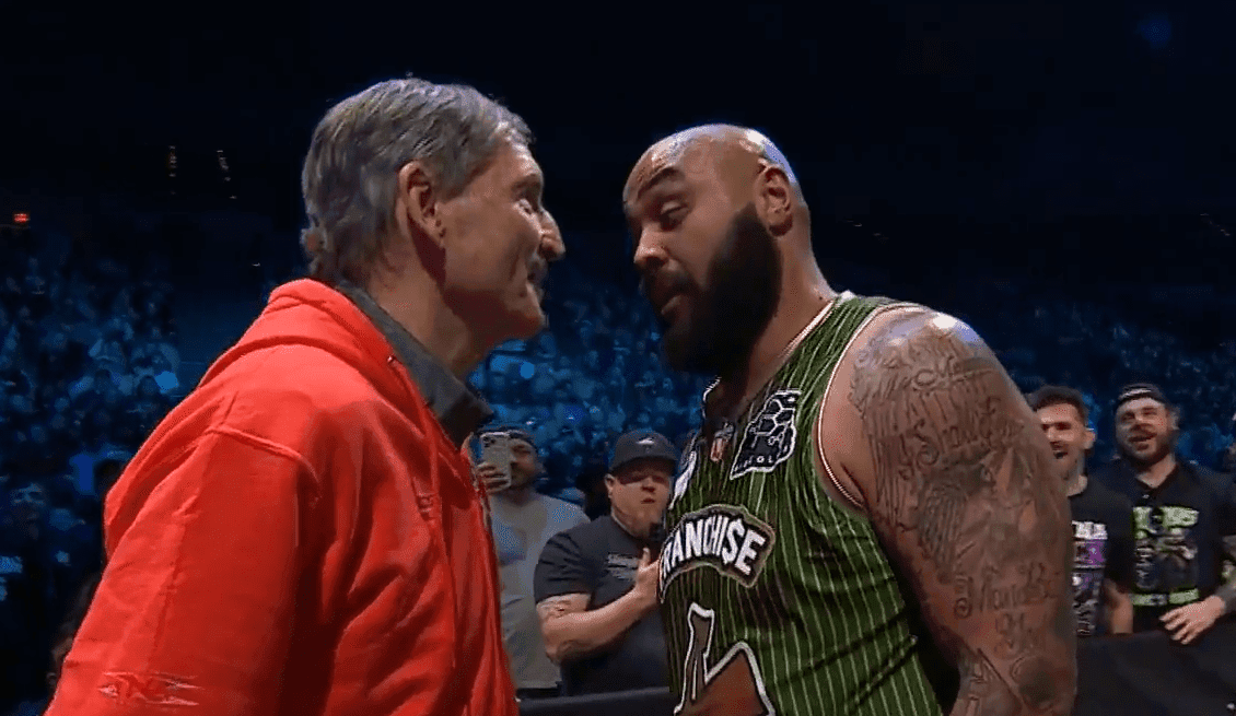 Browns legend Bernie Kosar gets physically involved in pro wrestling match, attacks former NFL DT