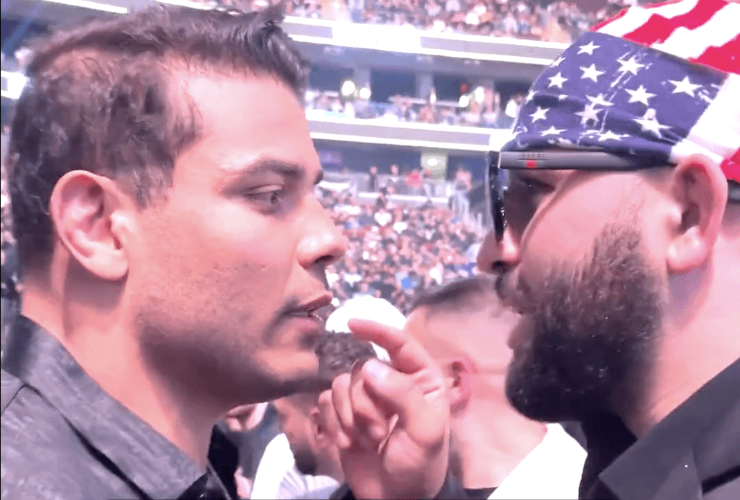 Video: Josh Hokit, Paulo Costa separated by security after confrontation at UFC 328
