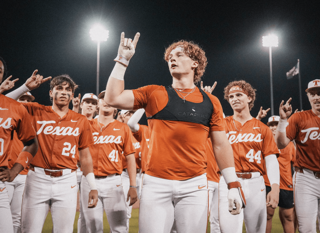 Carson Tinney hits walk-off home run as No. 4 Texas beats Sam Houston, 15-14