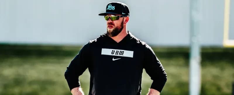 New Mexico Lobos Football Coach Caleb