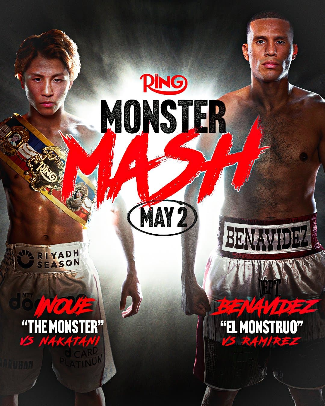 Benavidez, Inoue Headline ‘Monster’ Cinco De Mayo Weekend
