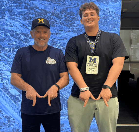 2027 four-star OL Jackson Roper recaps first visit to Michigan Football