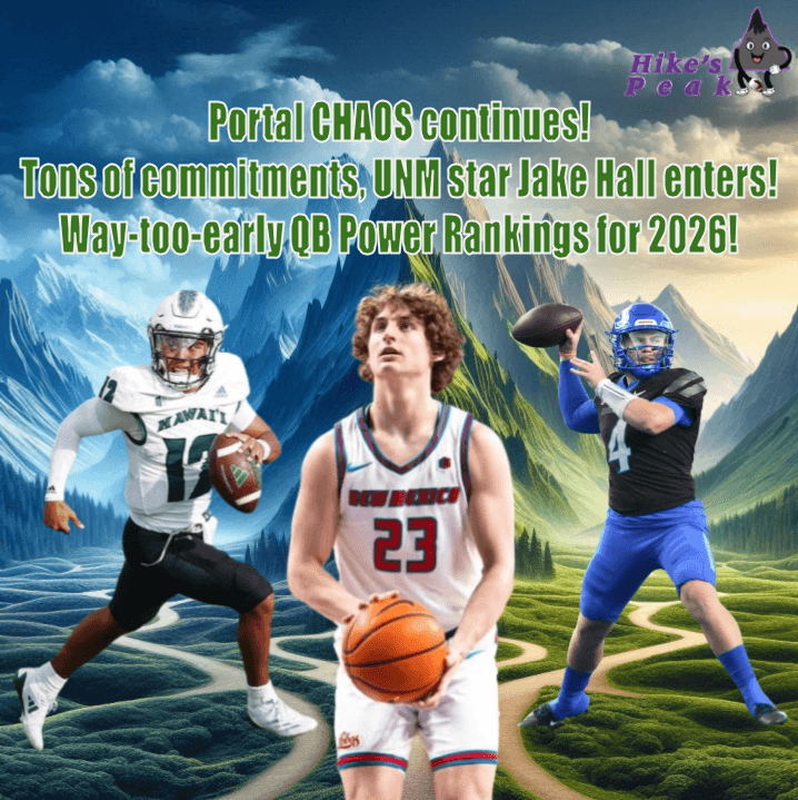 Portal CHAOS continues! Tons of commitments, UNM star Jake Hall enters! Way-too-early QB Power Rankings for 2026! HP Ep. #150 OUT NOW!