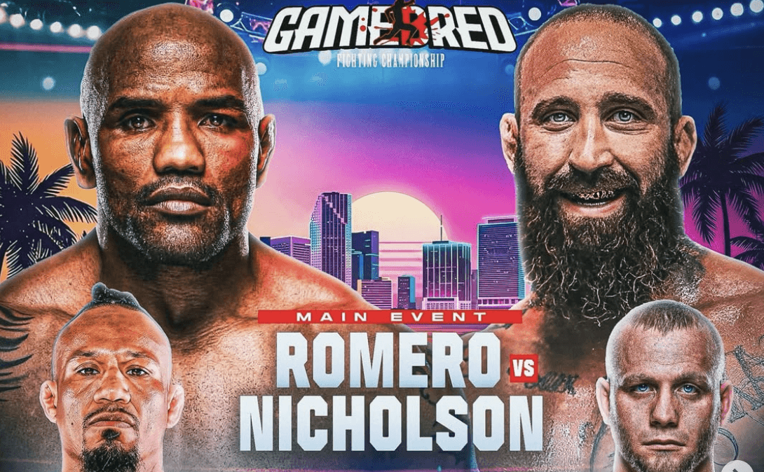 Gamebred Bareknuckle MMA fight card, start time, date and location | Romero vs. Nicholson
