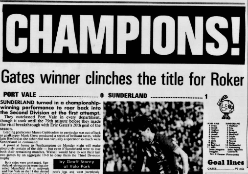 On This Day (30 April 1988) Gates Eyes New Deal As His Goal Seals Promotion!
