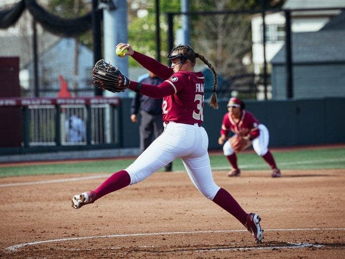 No. 10 Florida State softball shuts out Boston College; Francik tosses another no hitter
