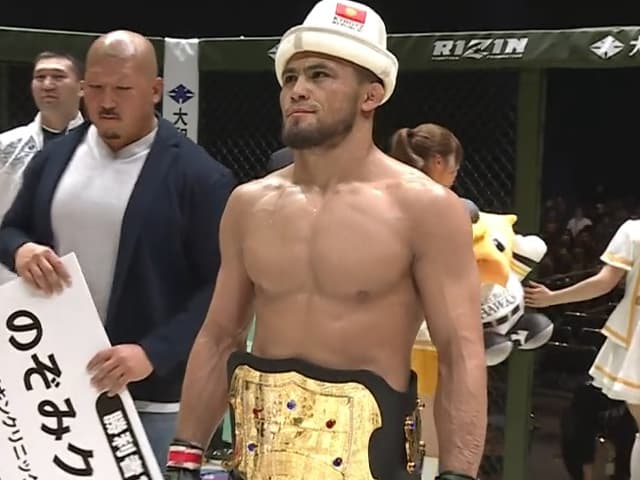 Rajabali Shaidullaev overwhelms Yuta Kubo again at Rizin 'Landmark Vol. 13'