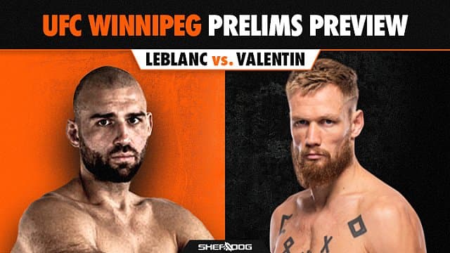 Preview: UFC Winnipeg Prelims
