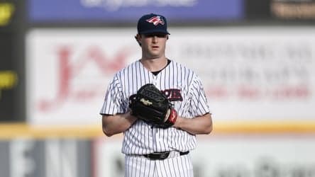 Yankees' Gerrit Cole throws 4.1 innings for Double‑A Somerset in first rehab start since Tommy John surgery