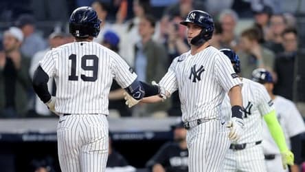Yankees mash three homers to defeat Jacob deGrom, Rangers and extend winning streak to five games