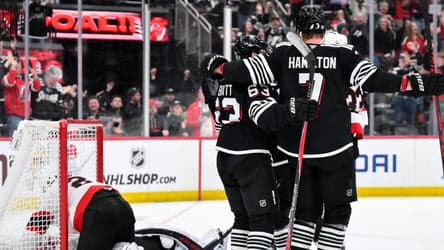 Devils beat Senators in OT on Nico Hischier's game-winning power-play goal