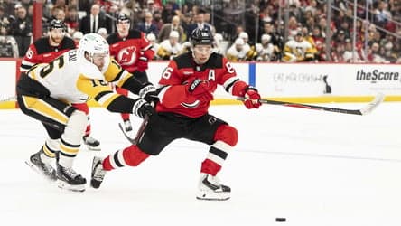 Devils unable to hold down Penguins in 5-2 loss