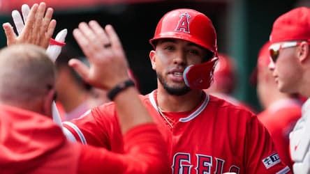 Former Yankees prospect Oswald Peraza 'absolutely hurt' NY in series finale against Angels