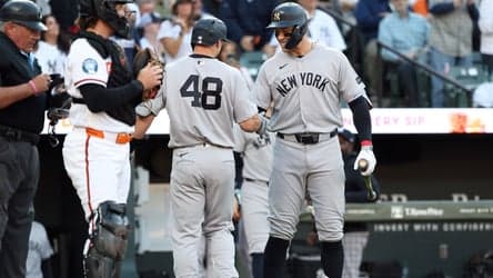 Yankees ride five-run inning to 6-2 win over Orioles, snapping four-game losing streak