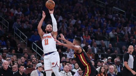 'We've just got to be ready': Jalen Brunson, Knicks embrace playoff intensity entering Game 2 against Hawks