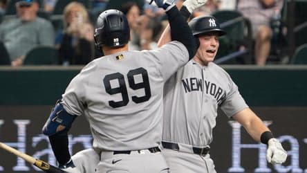 Ben Rice, Aaron Judge homer as Yankees open series with 4-2 win over Rangers