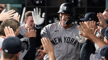 Yankees' new dynamic duo of Ben Rice, Aaron Judge makes history in win over Rangers