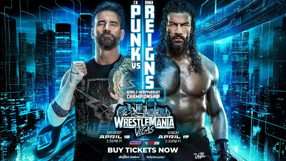 LIVE WrestleMania 42 Results & Highlights: CM Punk vs. Roman Reigns Headlines Night 2